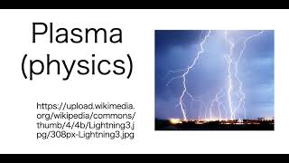 Plasma (physics) / wiki-audio short video