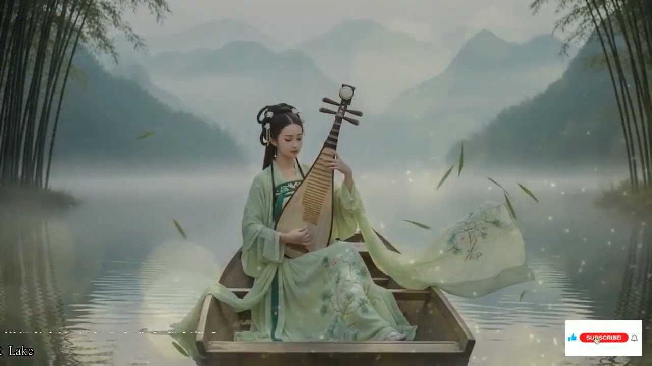 晨风轻拂溪水潺潺静听心语入梦长夜安然