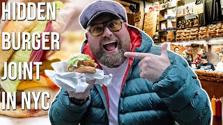 Hidden Burger Joint Inside Swanky New York Hotel | Food Review Club