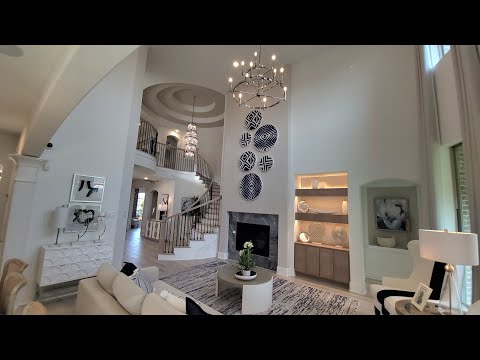 TOUR A LUXURY HOME | Beautiful SILVER Decor Ideas | New Model House Tour |   Westin Homes