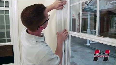 How to Replace the Terminal Housing on Your Harvey Double Hung Window