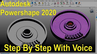 Reverse Engineering Of Casting Part In Powershape 2020  Powerhsape 2018 Powershape 2019