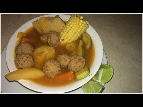 Cooking with Herandi; caldo de Albondigas : Estilo Sinaloa Mexico !