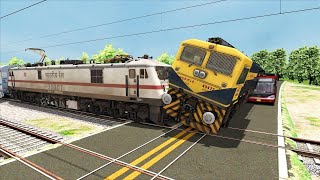 Signal Fail Caused Two Train Accident | High Speed Train Derailment in Indian Train Simulator 2021