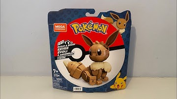 Mega Construx Pokémon Build and Show Eevee Set Review. (For the Lego Up-Scaled Minifigure)