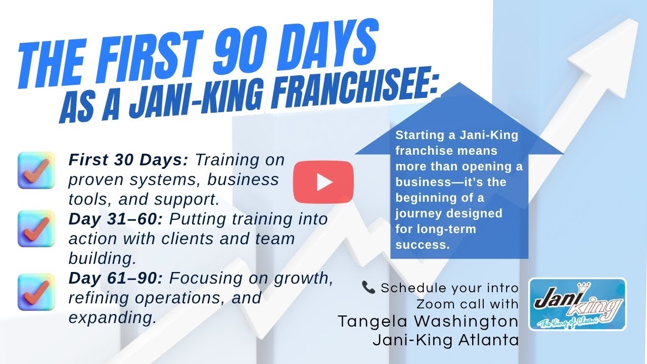 The First 90 Days as a Jani-King Franchisee: What to Expect