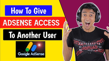 How To Give Your Google Adsense Account Access To Another Users | Adsense Account invite With Email
