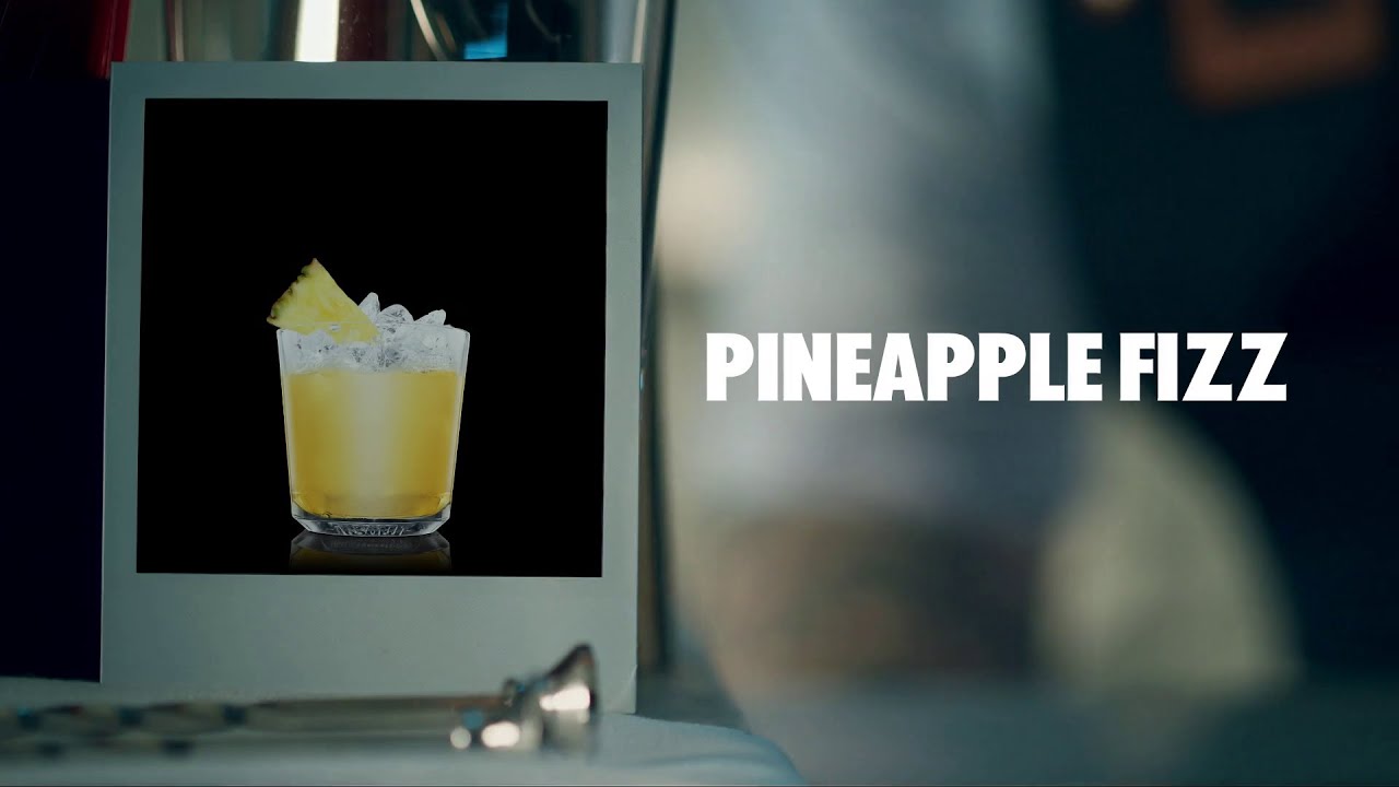 PINEAPPLE FIZZ DRINK RECIPE HOW TO MIX YouTube