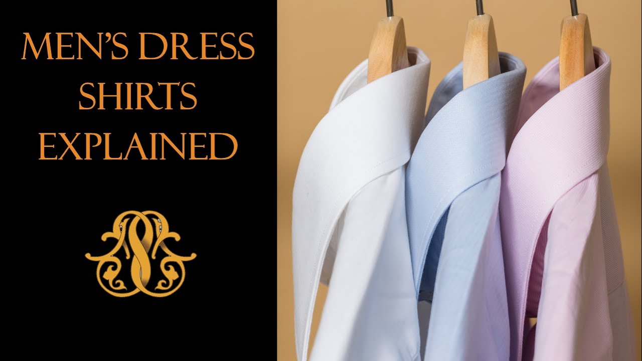 Men's Dress Shirts Explained YouTube