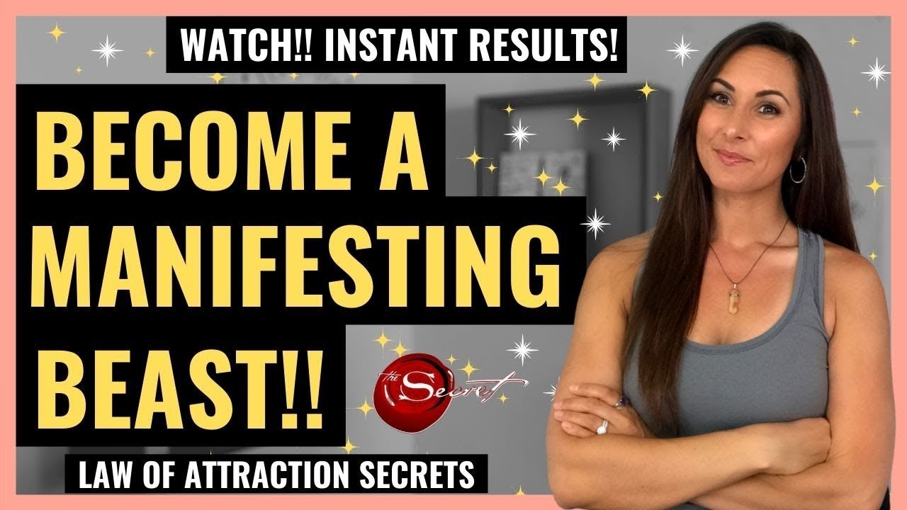 THE LAW OF ATTRACTION How To MANIFEST FASTER Anything You Want! - 100% ...