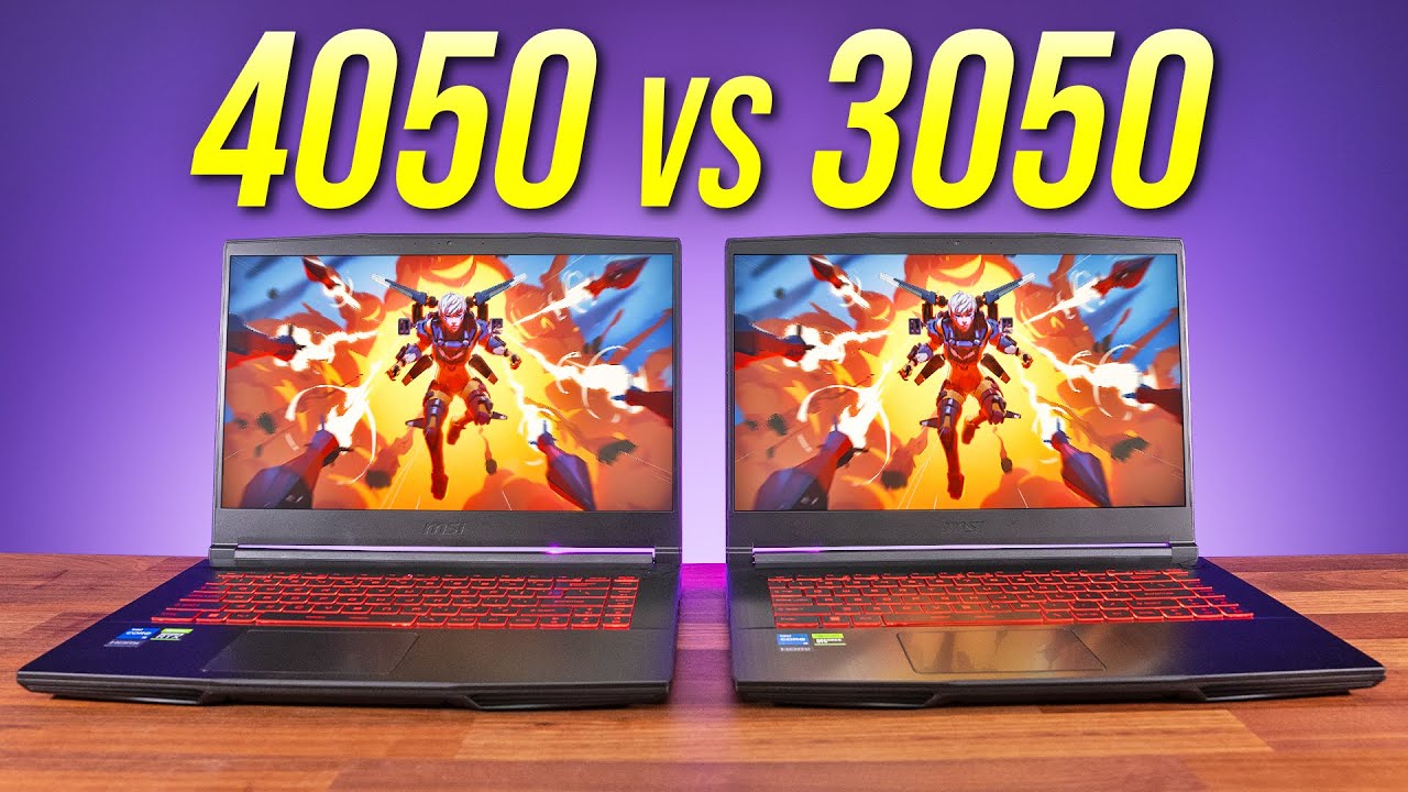 RTX 4050 vs 3060 Laptop Comparison - 25 Games Tested! 