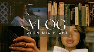 join me for a night of spoken word: open mic vlog | 010