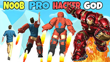 NOOB vs PRO vs HACKER vs GOD in Full Metal 3D