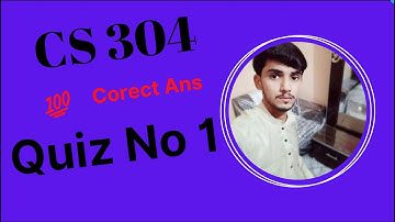 Cs304 Quiz No 2 Solution Spring 2022