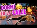 24 HORAS EN LA CALLE - DORMI EN EL SUELO! 😭| Mariale