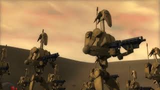 DROID ARMY MARCH - The Clone Wars Fan Animation Test