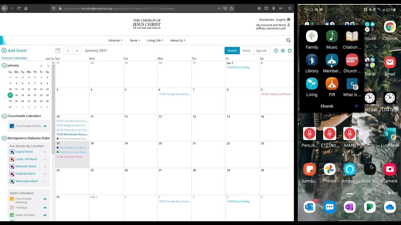 (2022) Sync LDS Calendar to Personal Calendar on Android Apple YouTube