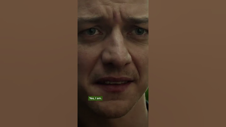 The different personalities James McAvoy portrayed is mind-boggling 🤯 #Shorts