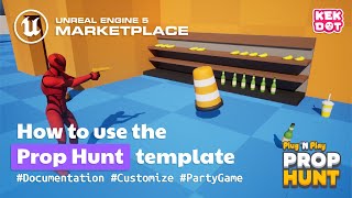 Prop Hunt - How to Modify and Use the template tutorial | Unreal Engine 5 Marketplace screenshot 3