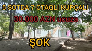 HAVAYI EV❗TORPAQ QİYMƏTİNƏ❗5-SOTDA KUPÇALI ŞƏXSİ MÜLK❗                       #xirdalandasatilanevler