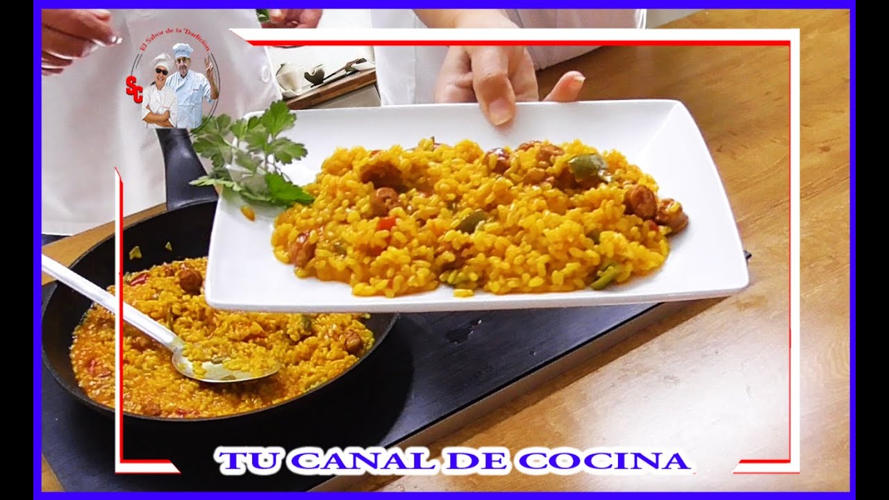 🌿 ARROZ CON CHISTORRA RECETA FACIL Y SABROSA