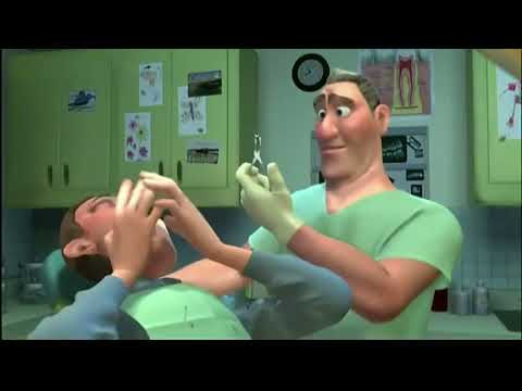 Finding Nemo (2003) Dentist Pulls Tooth Out