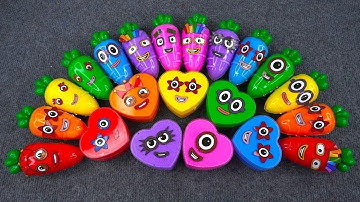 Numberblocks Slime & Color Art! Alphablocks & More Friends Relaxing ASMR 🌟