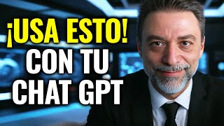 🔴 AHORRA 10 HORAS A LA SEMANA CON CHATGPT y su Inteligencia Artificial