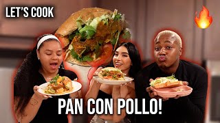 the best panes con pollo recipe!! ft. patty & Marlon