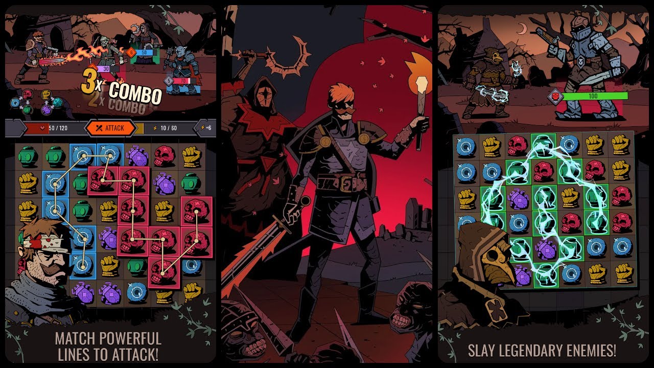 Path of Puzzles: Match-3 RPG Mobile Game | Gameplay Android