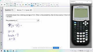 MAT130/131: Chapter 4 - Binomial Commands with TI-83