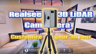 Customizable Your Virtual Tours to the NEXT LEVEL with RealSee Galois 3D LiDAR Camera!