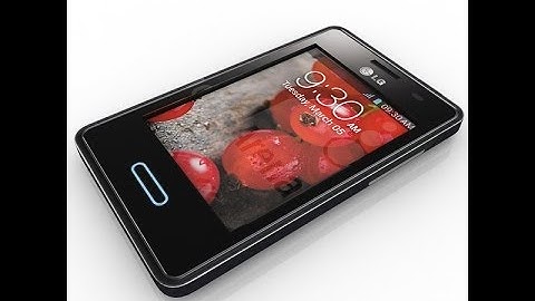 LG Optimus L2 II E435 mobile specifications, features and price