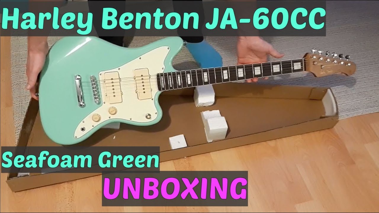Harley Benton JA-60CC - 2022 UNBOXING - YouTube