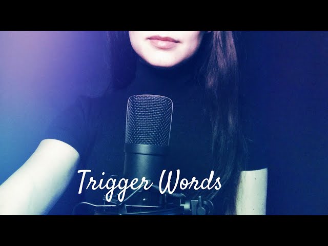 ASMR Whispering | Trigger Words 💤