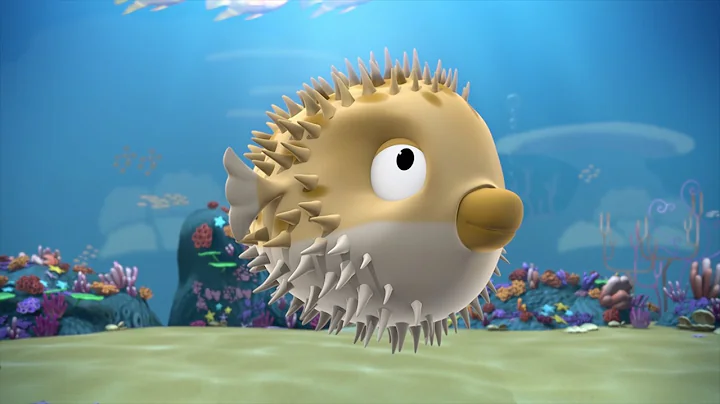 Monkey meets Balloon Fish | Monkey See Monkey Do | Monkey Gags