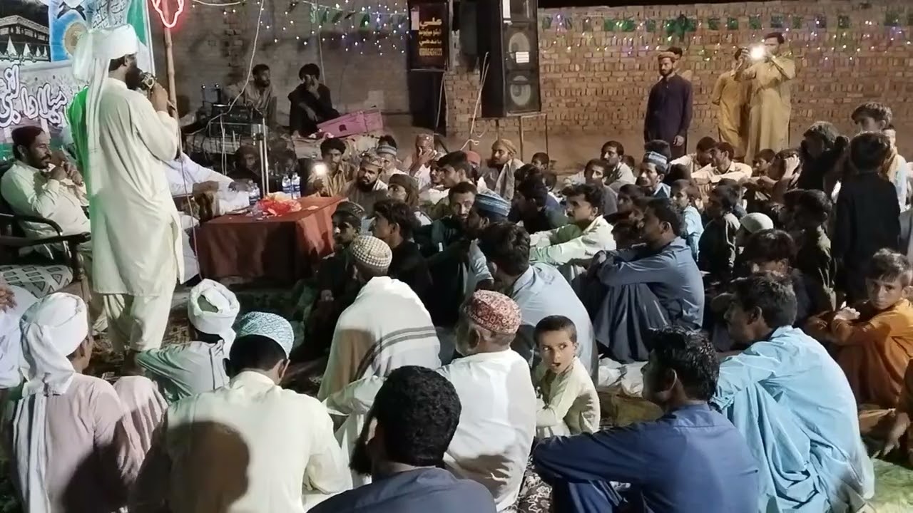 مرشد کریم پیر سید غازی احمد شاہ جیلانی قادری کا شاندار خطاب 