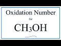 Oxidation Numbers in Methanol