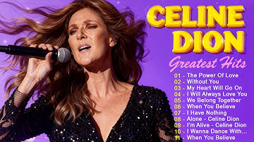 CÉLINE DION - ALBUM | Greatest Hits Immortal Of Céline Dion 20 Hits - Celine Dion Hits Lyrics #new