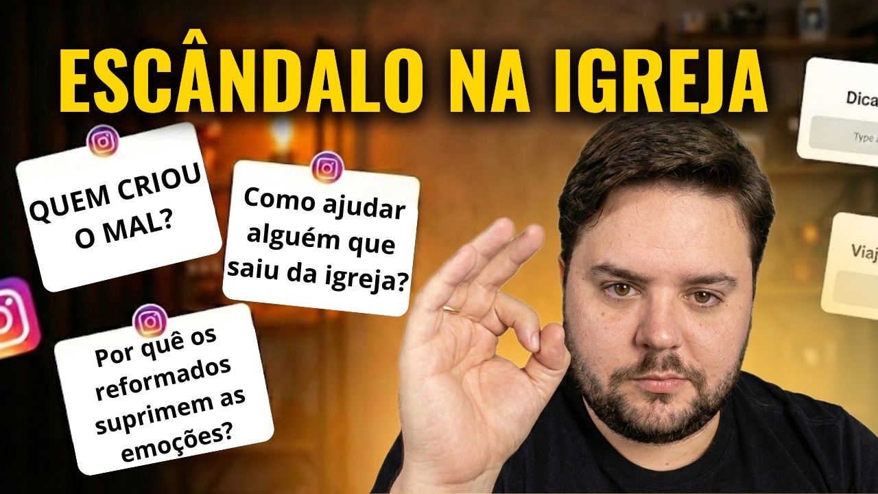 DEUS É O AUTOR DO MAL? ESCÂNDALOS NA IGREJA - RESPONDENDO PERGUNTAS [PR VITOR LAGUARDIA]