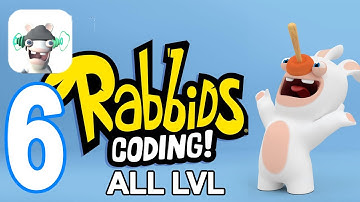 Rabbids Coding - Walkthrough Gameplay Part 6 - All Levels (iOS, Android, PC)