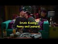 Big Bang Theory- Kissing- The Good, The Bad and the Funny! Leonard-Penny-Sheldon-Amy-Raj .