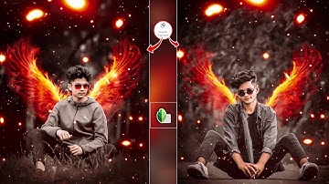 Snapseed Fire Wings Photo Editing ||Snapseed Background Colour Change|| Snapseed Photo Editing 2021🔥