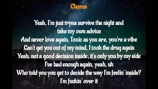 Chris Brown - Survive the Night (Lyrics)