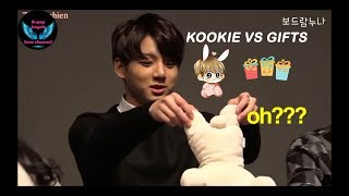 How ARMY and BTS hyungs love Jungkook 정국 #1 Kookie vs gifts