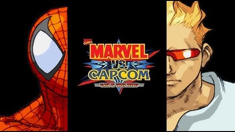 Marvel vs Capcom | Duo Team Attack | Spider-Man & Captain Commando