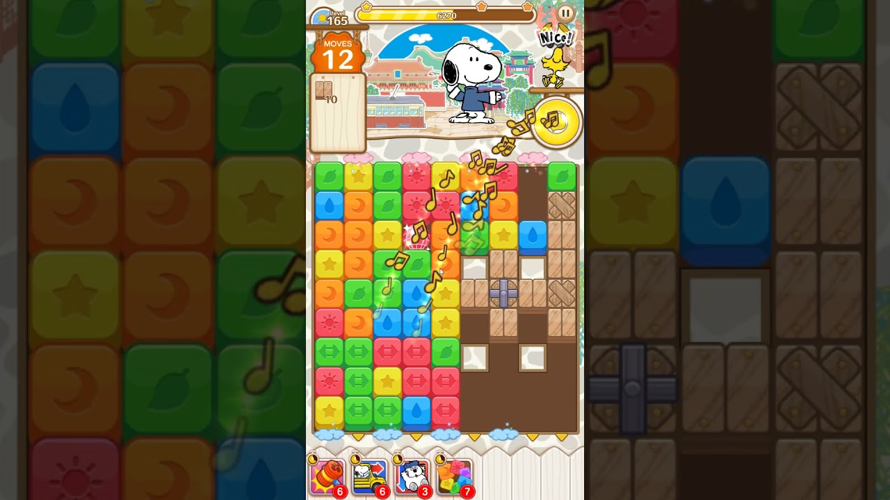 Snoopy Puzzle Journey level 165