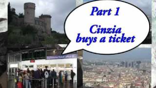 ⁣Cinzia goes to Napoli (Episode 1) - Cinzia buys a Ticket