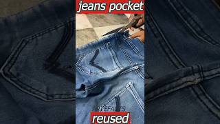 👖👖jeans pocket reused ideas 💡💡