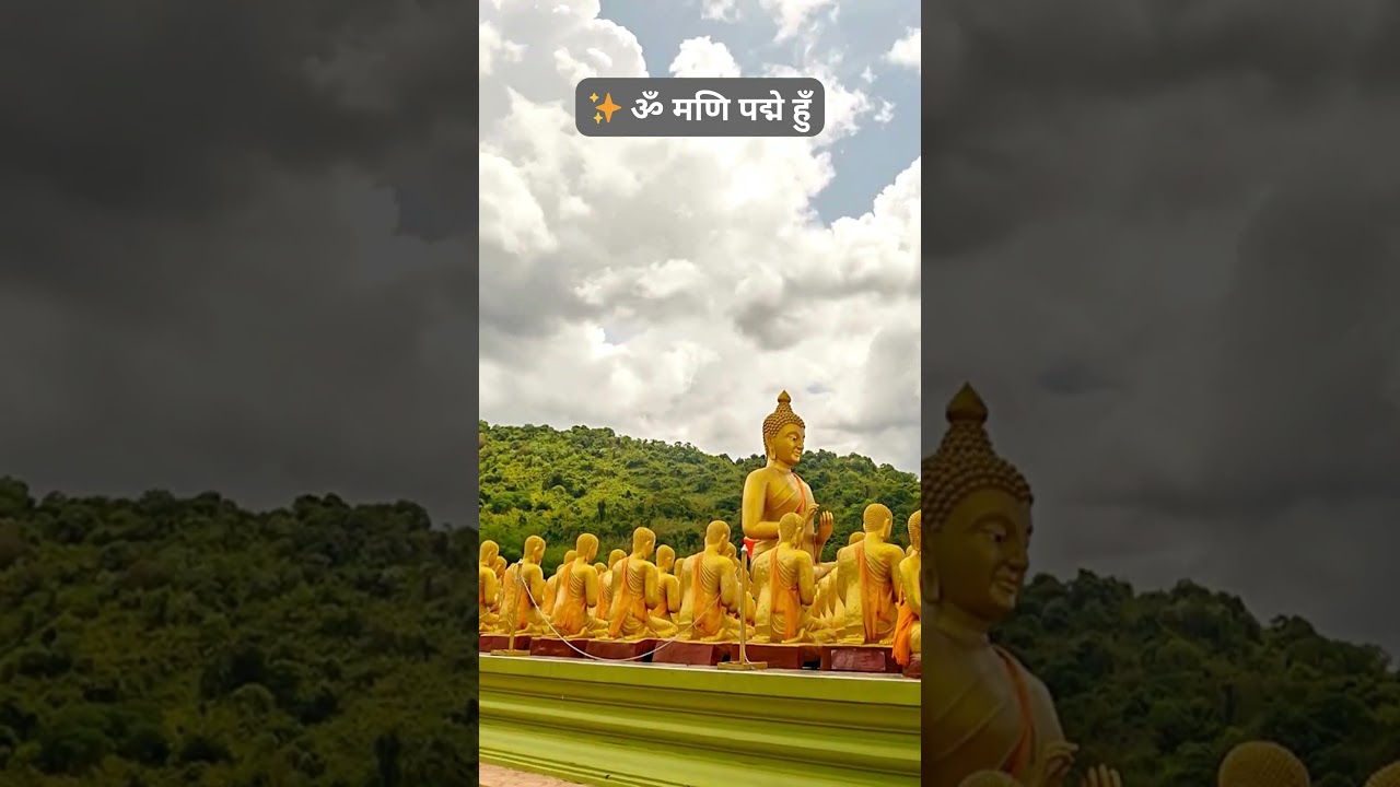 The peaceful presence of Buddha 